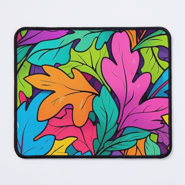 Item preview, Bold Forest Foliage in Vibrant Colours designed and sold by ArtComixHaven.