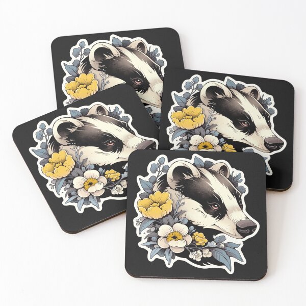Item preview, badger designed and sold by MendaciousMina.
