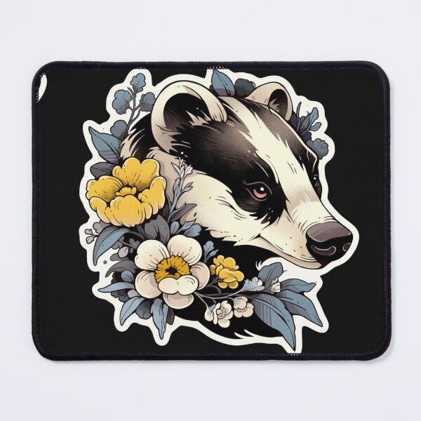 Item preview, badger designed and sold by MendaciousMina.