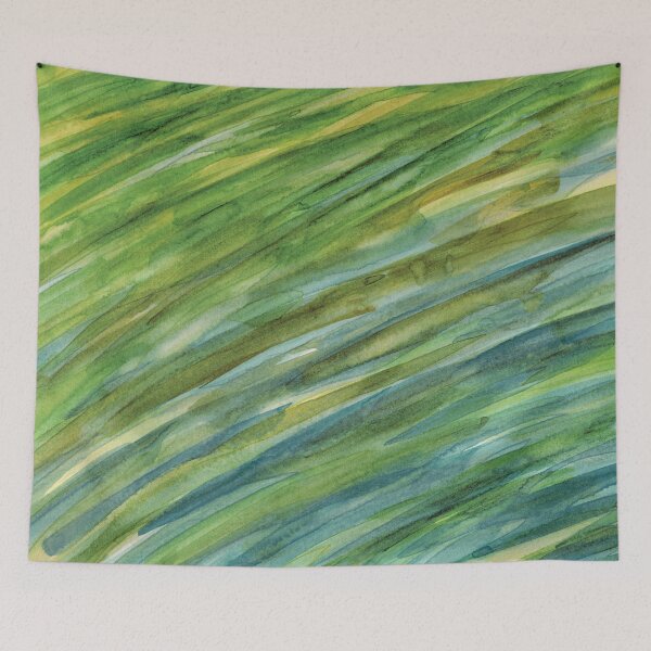 Item preview, Summertime Watercolor Pond designed and sold by Alexandria Levin.