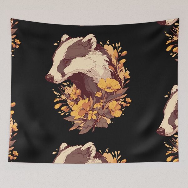 Item preview, badger designed and sold by MendaciousMina.