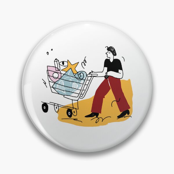 Item preview, Shopping people designed and sold by KateTsibere.