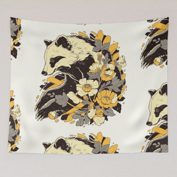 Item preview, badger designed and sold by MendaciousMina.