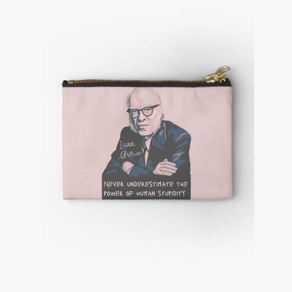 Item preview, Isaac Asimov Portrait and quote designed and sold by Unhinged Heather.