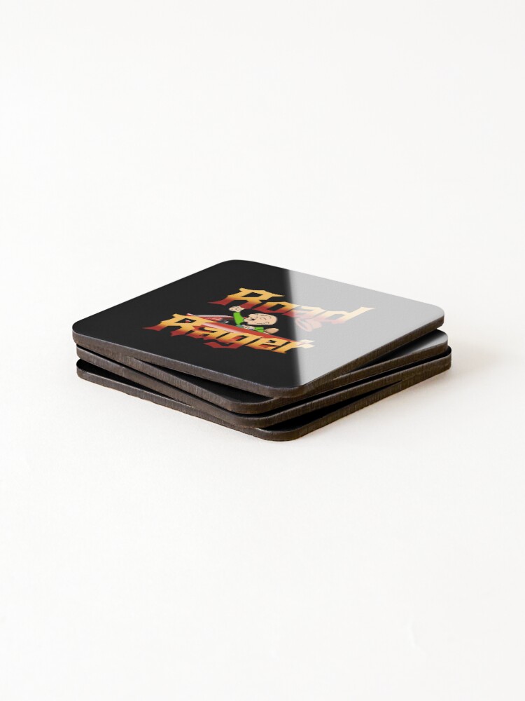 Thumbnail 4 of 5, Coasters (Set of 4), Road Rager designed and sold by GraphicsMark.