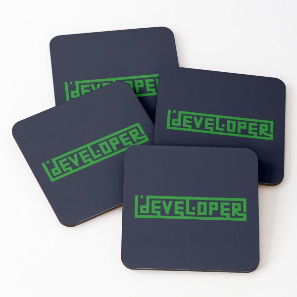 Item preview, developer green - Developer - Typography designed and sold by VandoorLabs.