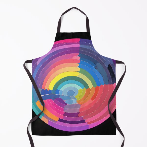 Item preview, Pastel rainbow overlapping circles for a whimsical, lighthearted designed and sold by Tchoice.