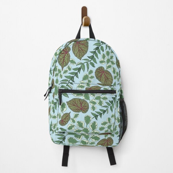 Item preview, Temple of the Houseplant - Cascade of Leaves Diagonal Stripes designed and sold by Vibezgarden.