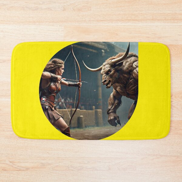 Item preview, Archer Girl vs Minotaur V.1 designed and sold by Jese345.