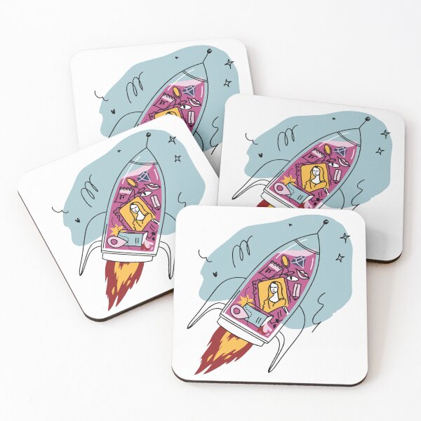 Item preview, Rocket with artworks  designed and sold by KateTsibere.