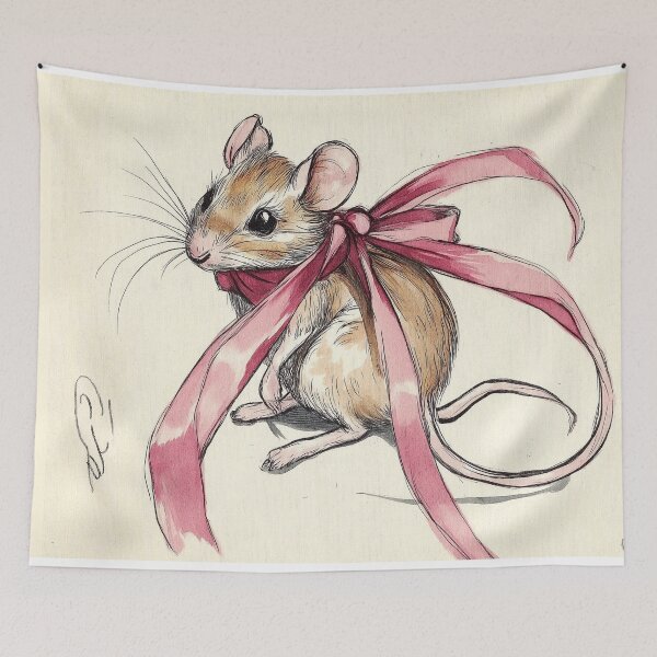 Item preview, little mouse designed and sold by PricklyPeanut.