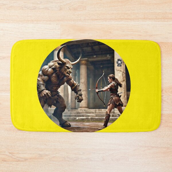 Item preview, Archer Girl vs Minotaur V.2 designed and sold by Jese345.