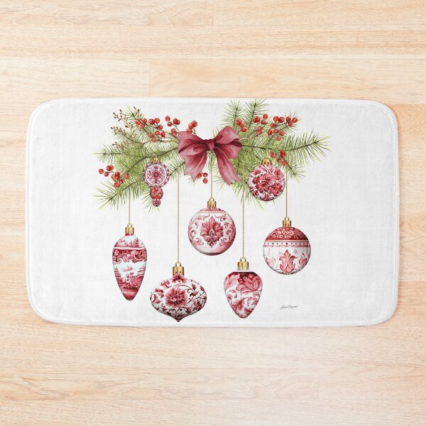 Item preview, Red Chinoiserie Christmas A designed and sold by Jean Plout.