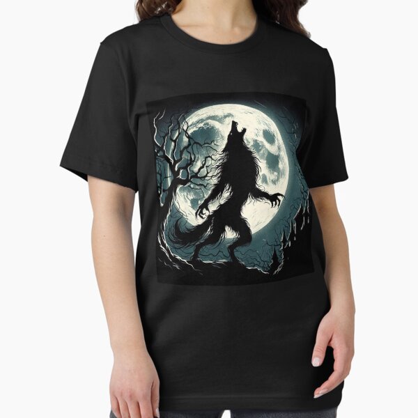 Item preview, Werewolf on a Full Moon designed and sold by SpicyGingerTees.