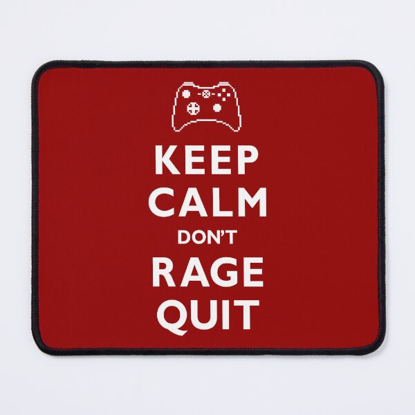 Item preview, Keep Calm Don’t Rage Quit – 8-Bit Gamer Design designed and sold by andabelart.