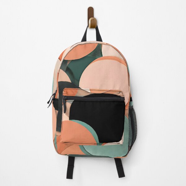 Item preview, Overlapping circles in soft peach and mint green for a fresh, spring designed and sold by Tchoice.