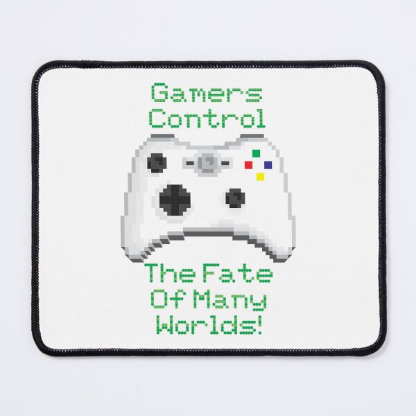 Item preview, Gamers Control Fate – 8-Bit Video Game Design designed and sold by andabelart.