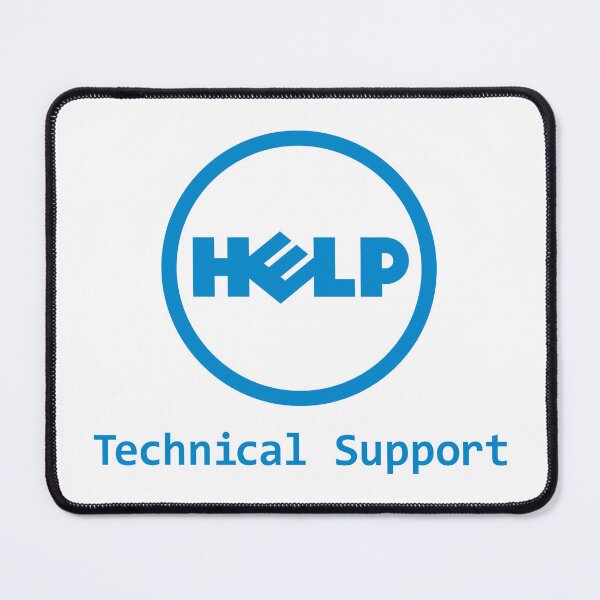 Item preview, Funny Dell Parody Logo Computer Tech Support designed and sold by andabelart.