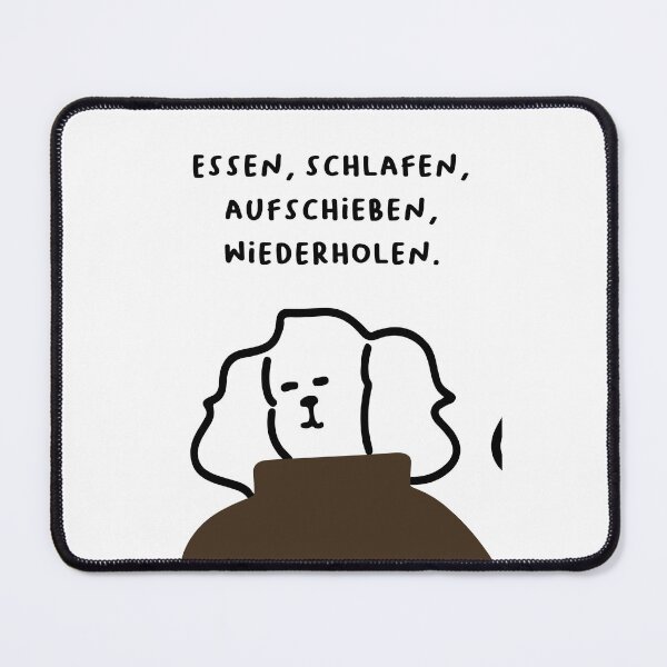 Item preview, Essen, schlafen, aufschieben, wiederholen. | Handwritten-style Font designed and sold by RM-Journey.