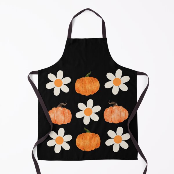 Item preview, Pumpkins among vintage flowers designed and sold by FreeSoulLab.