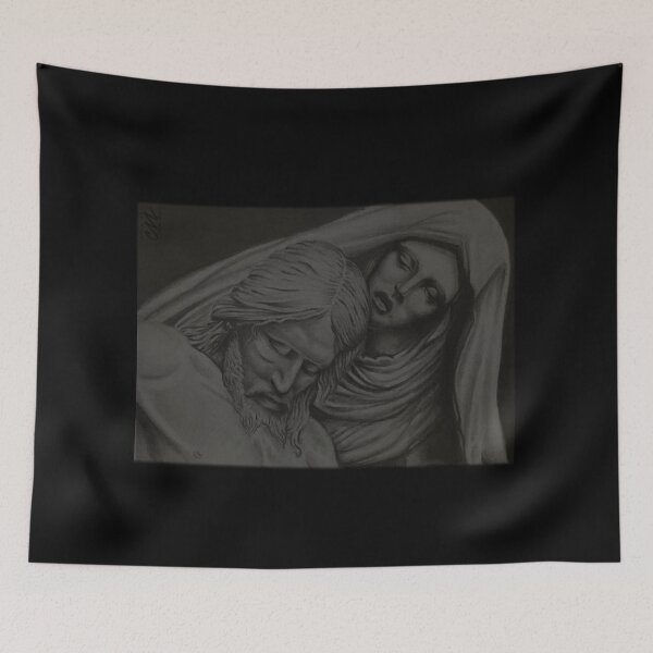 Item preview, Divine Embrace: Jesus in the Arms of Mary designed and sold by casarte.