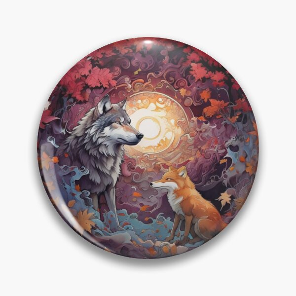 Item preview, Autumn leaves fox  designed and sold by JIGUWORLD.