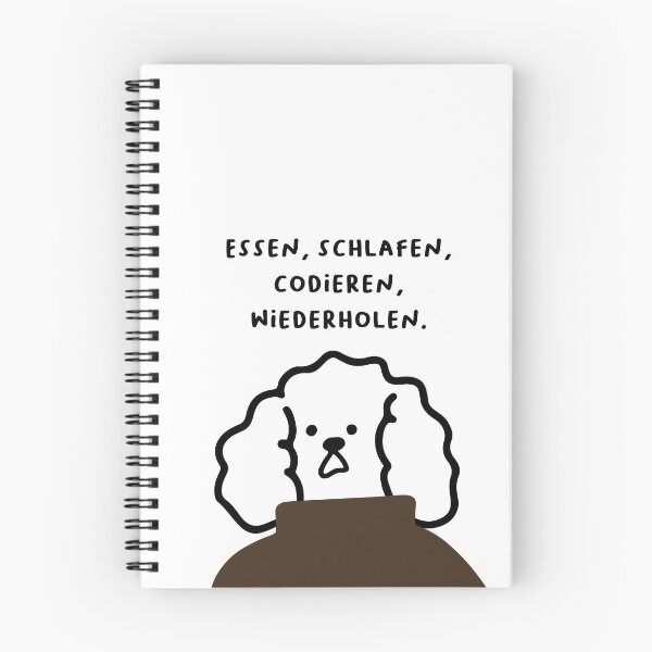 Item preview, Essen, schlafen, codieren, wiederholen. | Handwritten-style Font designed and sold by RM-Journey.
