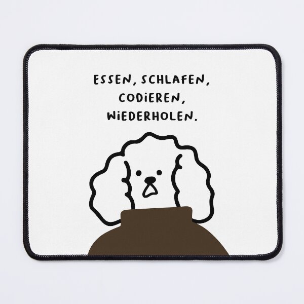 Item preview, Essen, schlafen, codieren, wiederholen. | Handwritten-style Font designed and sold by RM-Journey.