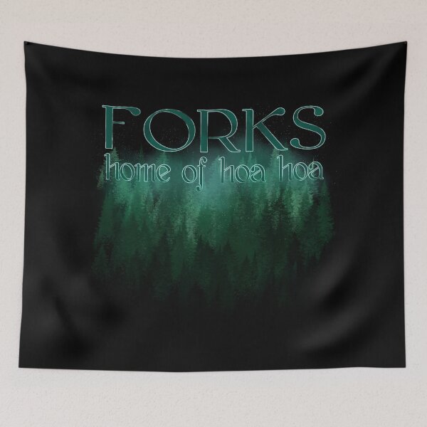 Item preview, FORKS: home of hoa hoa designed and sold by MissPinzi.