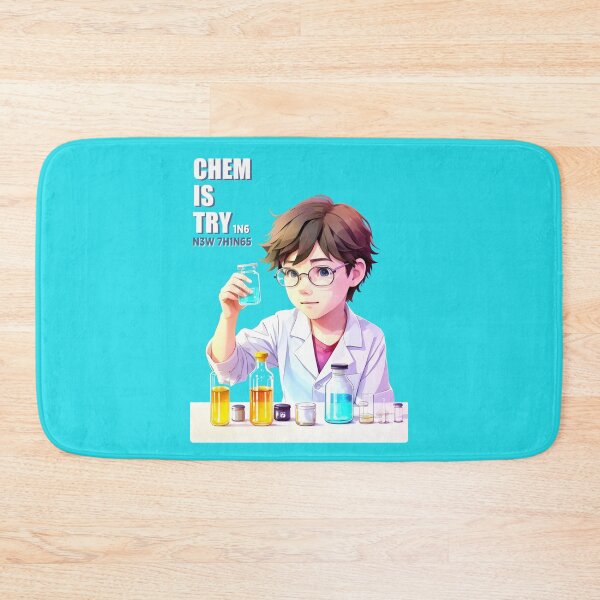 Item preview, Chemistry is trying new things. Chemistry Boy. Colors designed and sold by Alluring Strokes Repository.