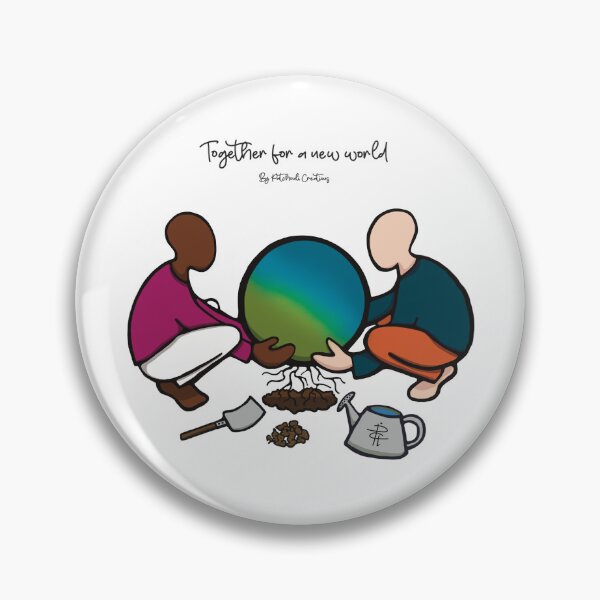 Item preview, Together for a New World designed and sold by Patchouli-Crea.