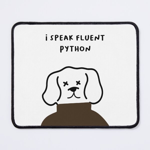 Item preview, I speak fluent Python | Handwritten-style Font designed and sold by RM-Journey.