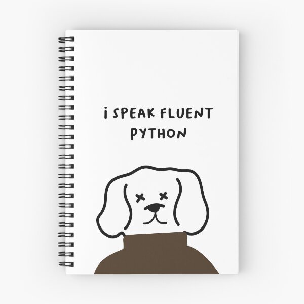 Item preview, I speak fluent Python | Handwritten-style Font designed and sold by RM-Journey.