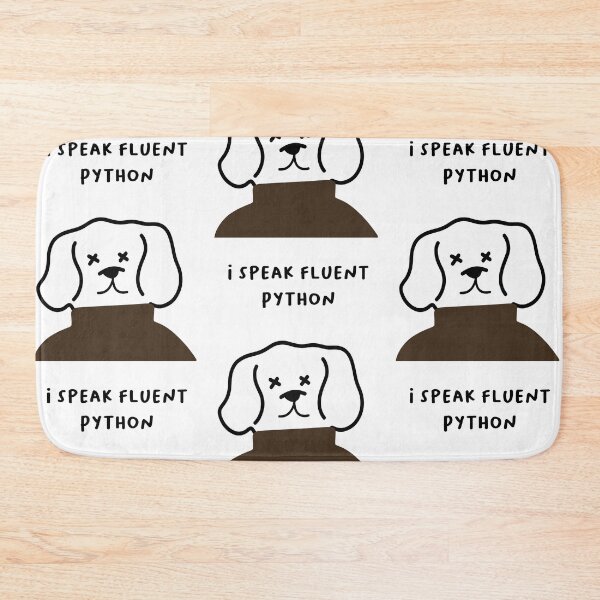 Item preview, I speak fluent Python | Handwritten-style Font designed and sold by RM-Journey.