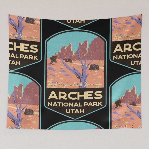 Item preview, Park Avenue Rock Formation Arches designed and sold by JordanHolmes.