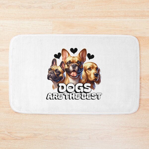 Item preview, Frenchie and Gold Retriever "Dogs Are The Best Stickers and more designed and sold by CRandRRstickers.