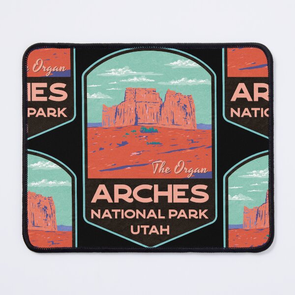Item preview, The Organ Arches National Park designed and sold by JordanHolmes.