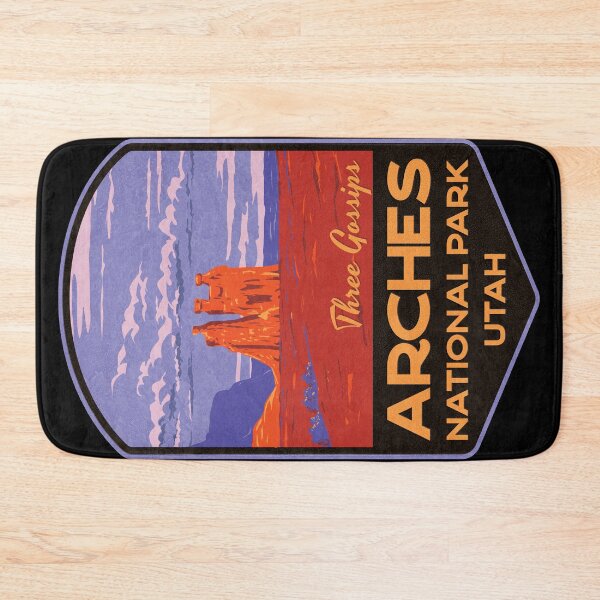 Item preview, Three Gossips Arches National Park designed and sold by JordanHolmes.