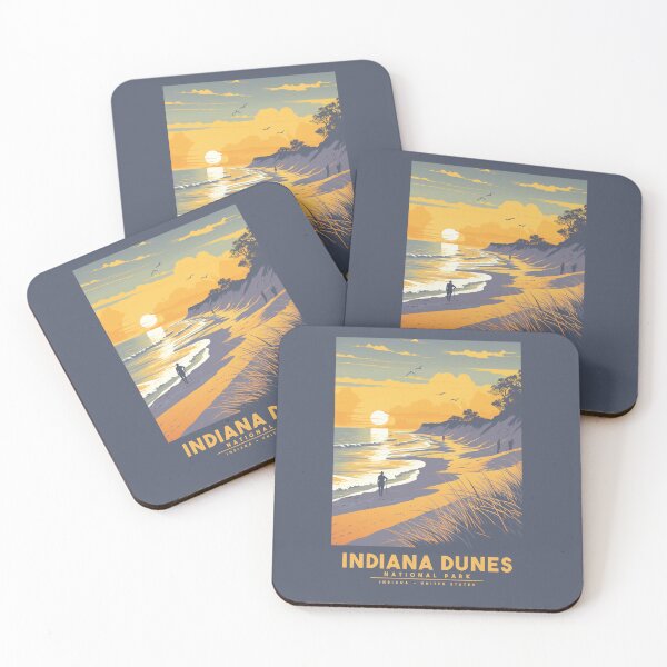 Item preview, Indiana Dunes National Park - Indiana - United States  designed and sold by GoodOldVintage.