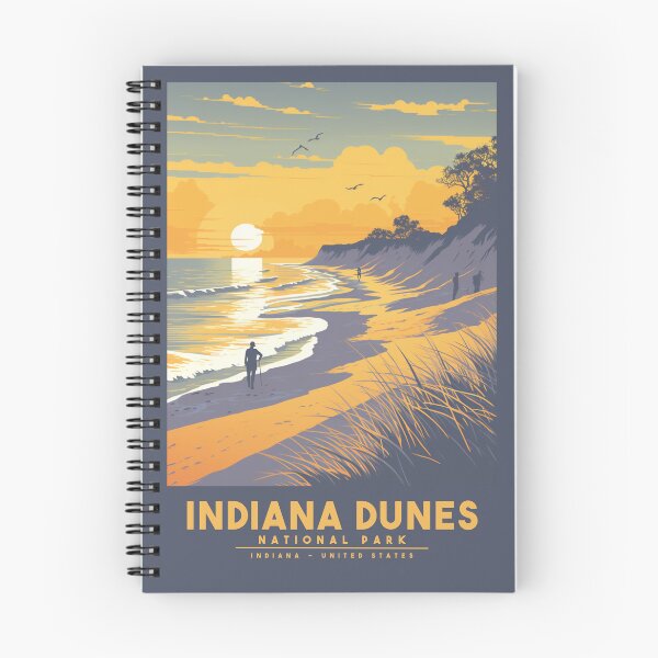 Item preview, Indiana Dunes National Park - Indiana - United States  designed and sold by GoodOldVintage.