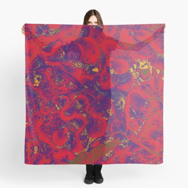 Red Sundews Scarf