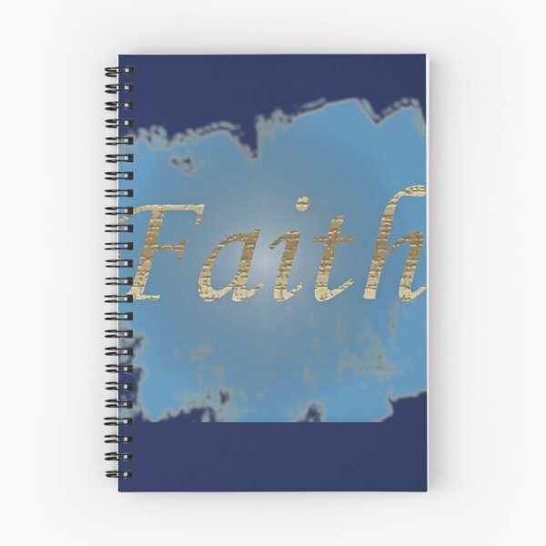 Item preview, Faith Golden Blue Abstract Religious Colorful designed and sold by natureinfocus.