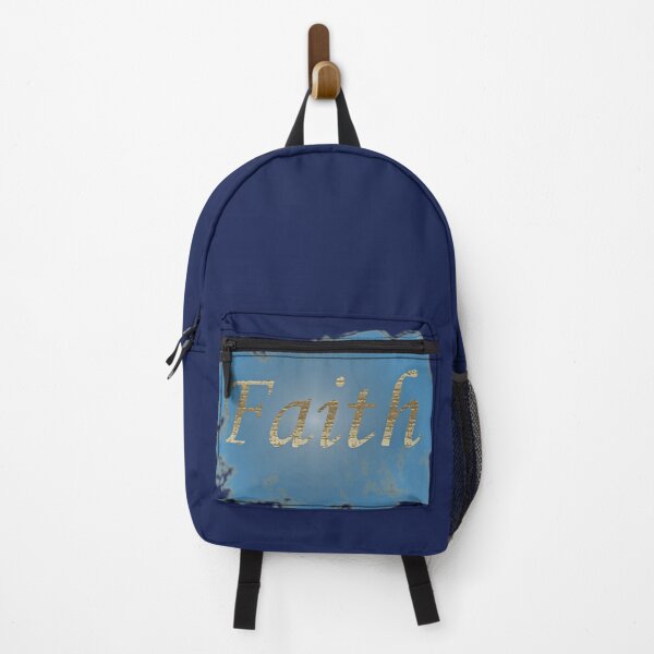 Item preview, Faith Golden Blue Abstract Religious Colorful designed and sold by natureinfocus.