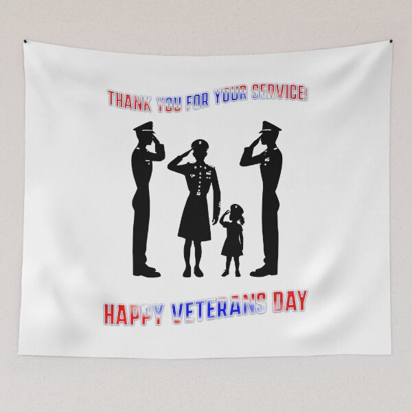 Item preview, Thank You For Your Service, Happy Veterans Day designed and sold by S4G Tees.