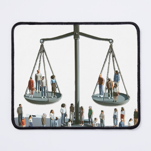 Item preview, Balance of Justice Equality Scales Design for Advocates, Balance of Justice Unity Advocate Apparel designed and sold by majidi1.