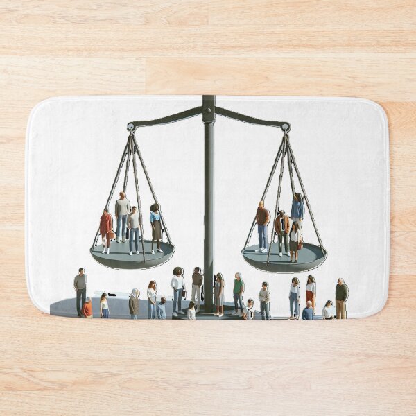 Item preview, Balance of Justice Equality Scales Design for Advocates, Balance of Justice Unity Advocate Apparel designed and sold by majidi1.