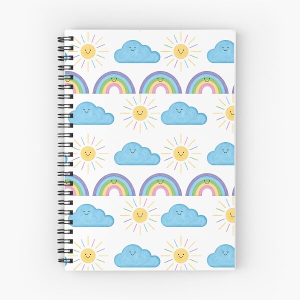 Item preview, Sun Cloud Rainbow Colorful Pattern designed and sold by Kutiefy-shop.