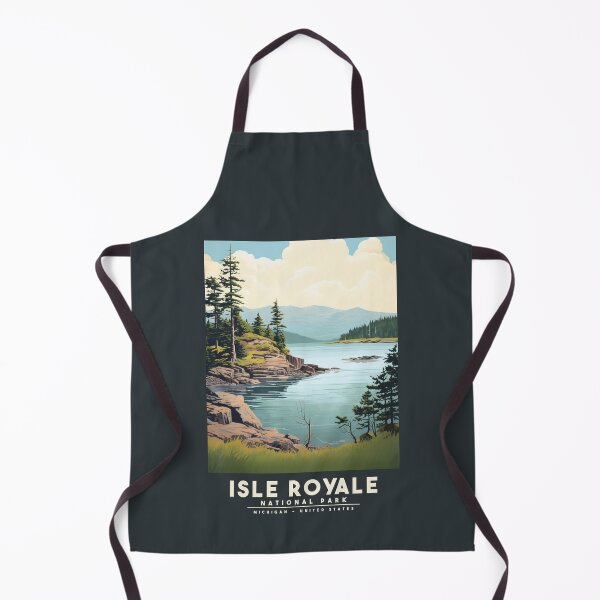 Artikelvorschau, Isle Royale Nationalpark - Michigan - Vereinigte Staaten entworfen und verkauft von GoodOldVintage.