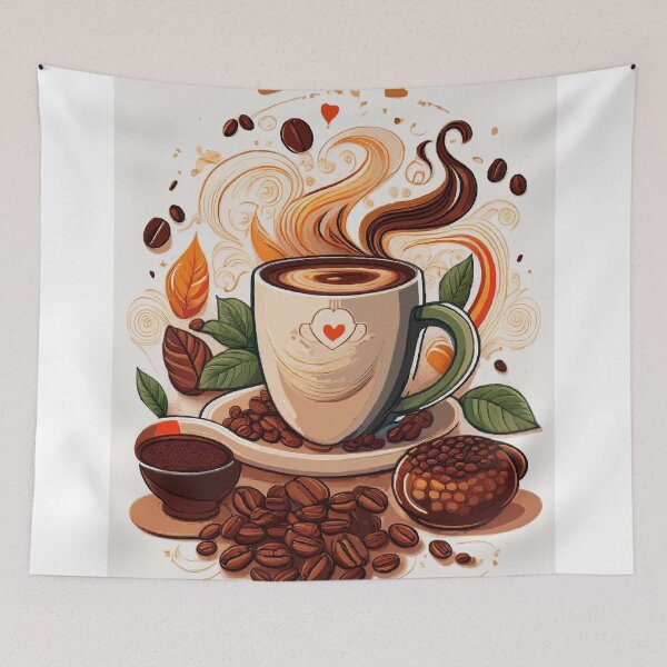 Item preview, Brewed Bliss: National Coffee Day designed and sold by bb-15artstudio.