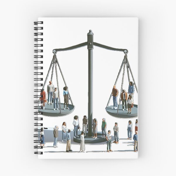 Item preview, Balance of Justice Equality Scales Design for Advocates,Balance of Justice Unity Advocate Apparel designed and sold by majidi1.